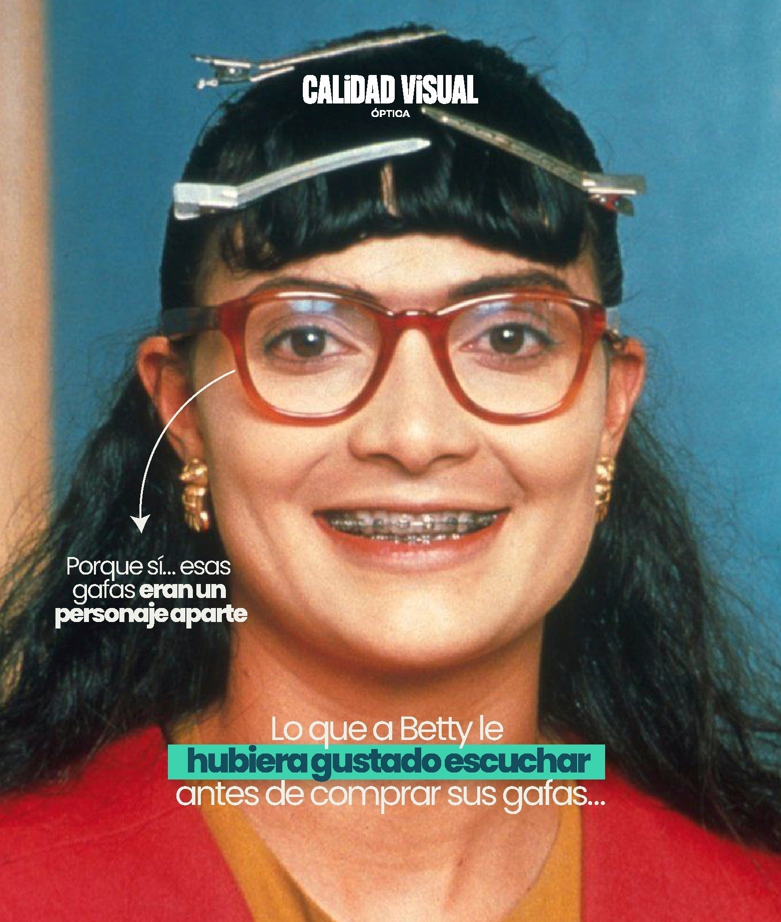 Gafas según tu tipo de rostro: lo que a Betty la Fea le hubiera gustado saber