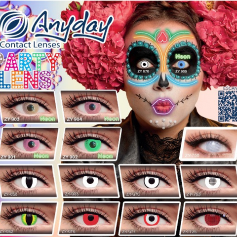 Lentes de contacto para Halloween