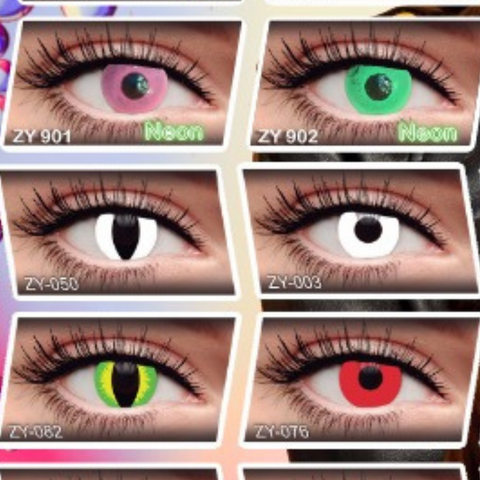 Lentes de contacto para Halloween