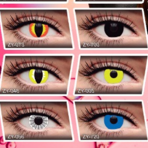 Lentes de contacto para Halloween
