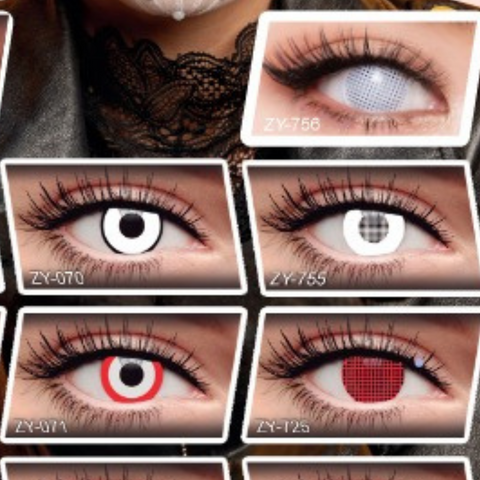 Lentes de contacto para Halloween