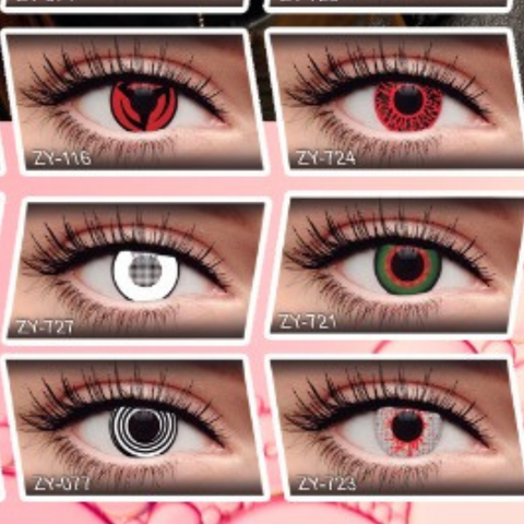 Lentes de contacto para Halloween