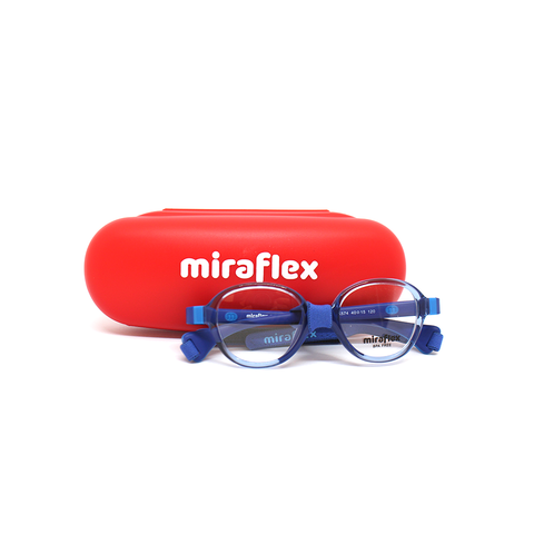 Montura Oftálmica Niño - Miraflex MF4003 Azul